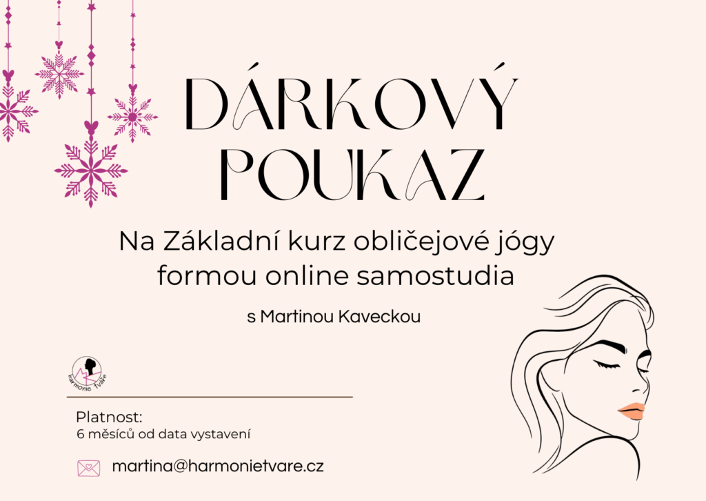 Harmonie Tvaře, Poukaz 1, Základní kurz obličejové jógy